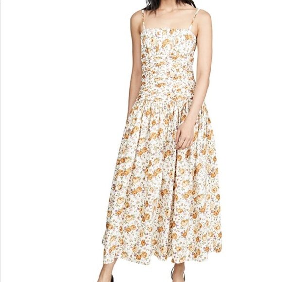 NWT Petersyn X Revolve Garbo Floral Print Maxi Dress Valencia Size Large - Picture 1 of 16